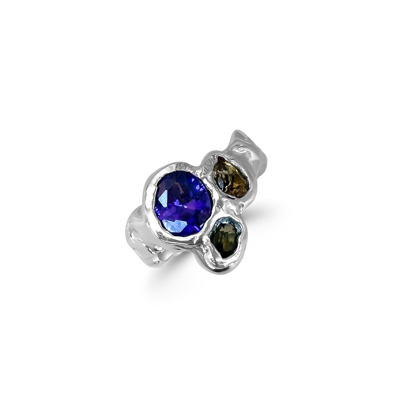 Purple Premade Ring