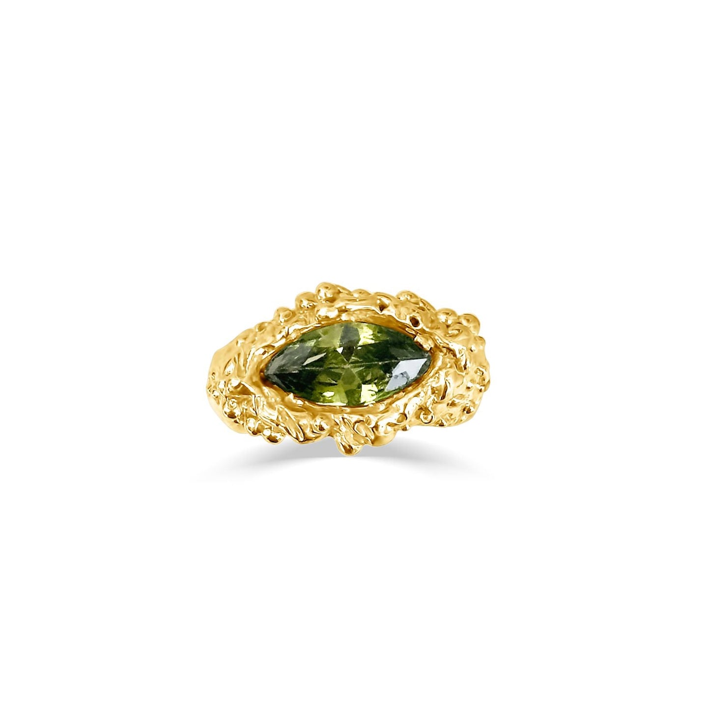 Green Premade Ring